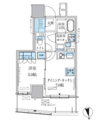 パークアクシス上野松が谷の物件間取画像